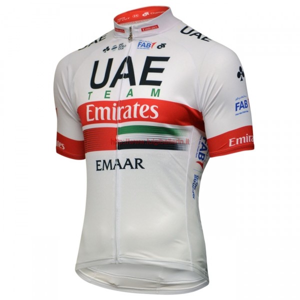 Completo Ciclismo 2019 UAE Squadre Maglia Ciclismo Manica Corta