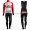 Completo Ciclismo 2019 Squadre Lotto rosso Maglia Ciclismo Manica Lunga e Salopette