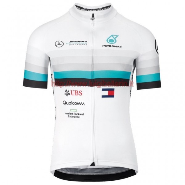 Completo Ciclismo 2020 Asos FF1 RS Benz bianca Maglia Ciclismo Manica Corta