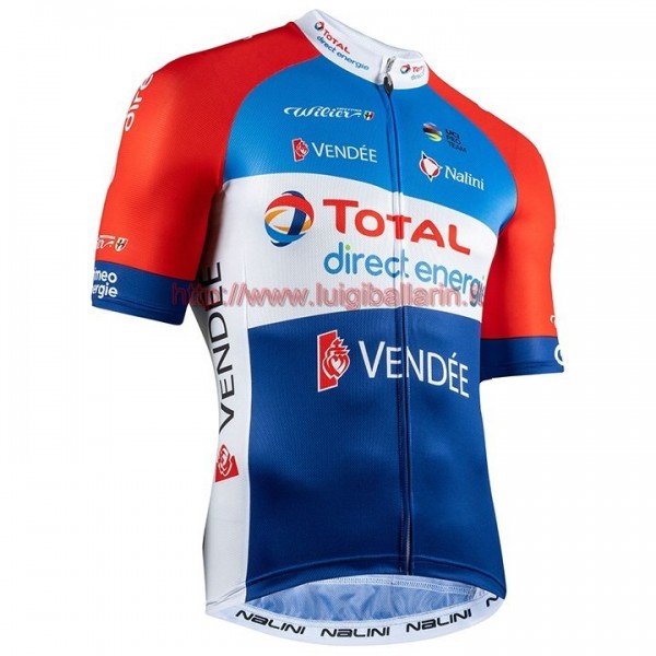 Completo Ciclismo 2020 TOTAL Direct Energie Maglia Ciclismo Manica Corta