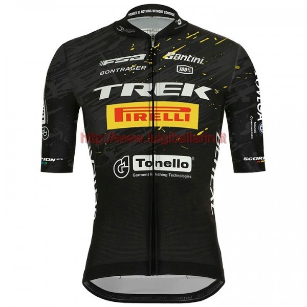 Completo Ciclismo 2020 TREK Pirelli nero Maglia Ciclismo Manica Corta