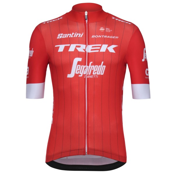 Trek Segafredo 2018 rosso Maglia Ciclismo Manica Corta 56913FE