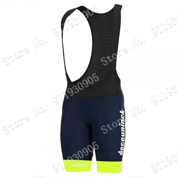 Deceuninck Quick Step Pro Team Green 2021 Salopette Ciclismo pantaloncini 8SEnU