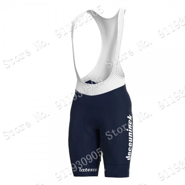 Deceuninck Quick Step Pro Team Black 2021 Salopette Ciclismo pantaloncini msaLc
