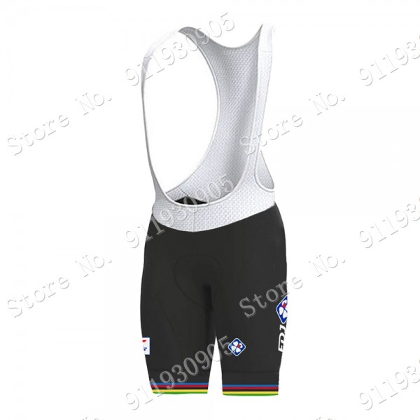 FDJ Pro Team European 2021 Salopette Ciclismo pantaloncini UkSva