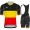 FDJ Pro Team belgium 2021 abbigliamento Bici Completo Maglia Ciclismo Corta e Salopette sqY37