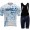 White Israel Start Up Nation Giro d'Italia 2021 abbigliamento Bici Completo Maglia Ciclismo Corta e Salopette Nse01