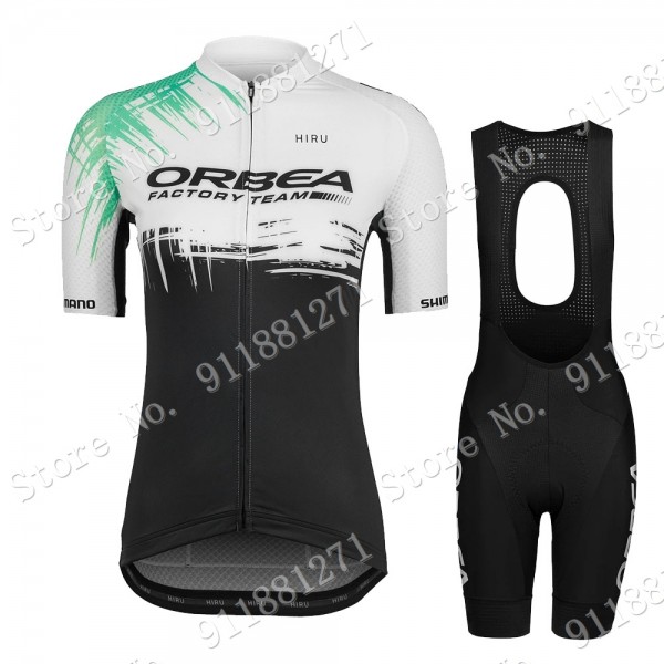 Orbea Factory Team Dames 2021 abbigliamento Bici Completo Maglia Ciclismo Corta e Salopette 2yX5e