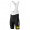 LottoNL-Jumbo 2018 Salopette Ciclismo 86303XL