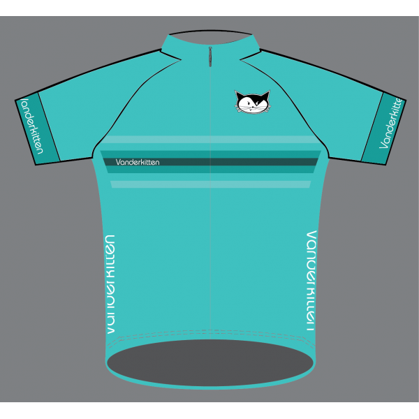 Vanderkitten 2018 Embrace Donne Teal Maglia Ciclismo Manica Corta 88399YQ