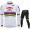 2021 Alpecin Fenix World Champion bianca Abbigliamento Maglia Ciclismo Manica Lunga e Salopette Lunga CESFC