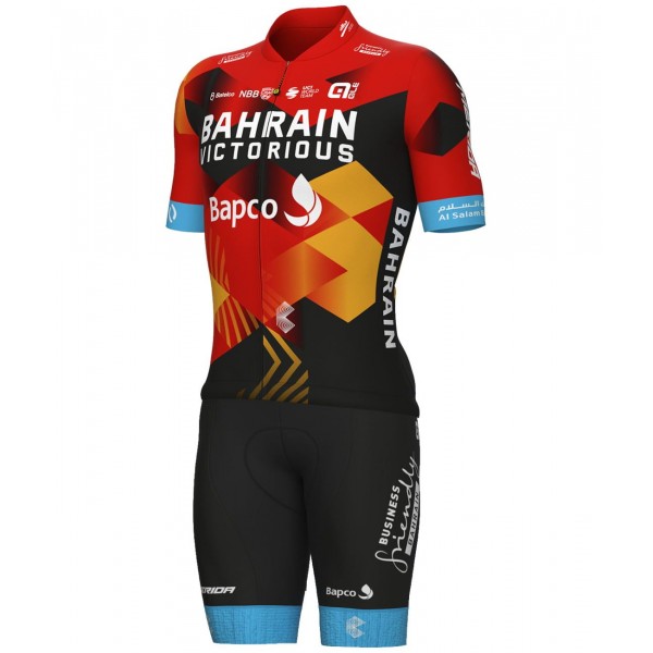 Pantaloncini con bretelle Bahrain Victorious 2023 - ALE Professional Cycling Team