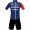 Completo Baloise Trek Lions 2023 (maglia + salopette) squadra ciclistica professionista