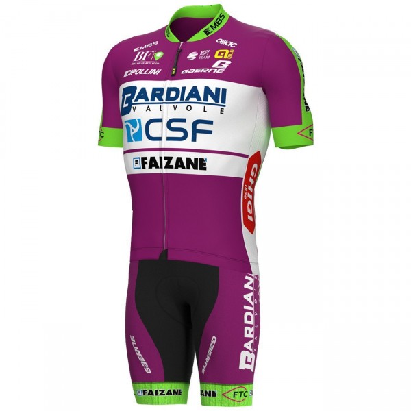 Pantaloncini con bretelle BARDIANI CSF FAIZANE' 2022-ALE Professional Cycling Team