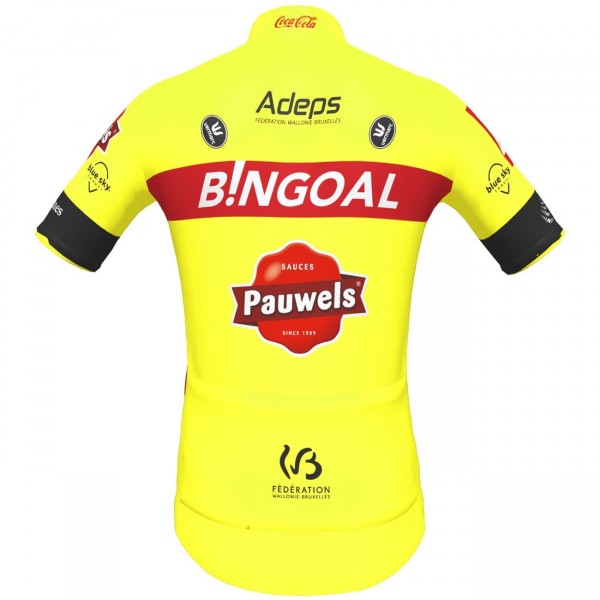 Bingoal Pauwels Sauces WB 2022 maglia da ciclismo a manica corta squadra di ciclismo professionale