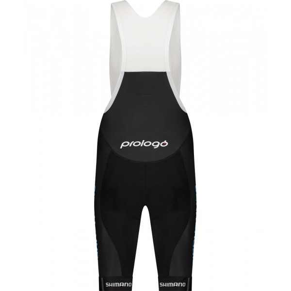 Cannondale FACTORY RACING 2022 Pantaloncini con bretelle in edizione limitata nero/blu della squadra di ciclismo professionale