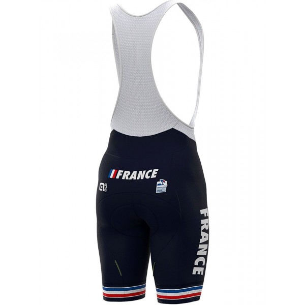 Pantaloncini con bretelle Francia 2022 - ALE Professional Cycling Team