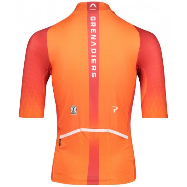 Maglia da allenamento INEOS GRENADIERS 2022 EPIC RACE manica corta (cerniera lunga) squadra di ciclismo professionale
