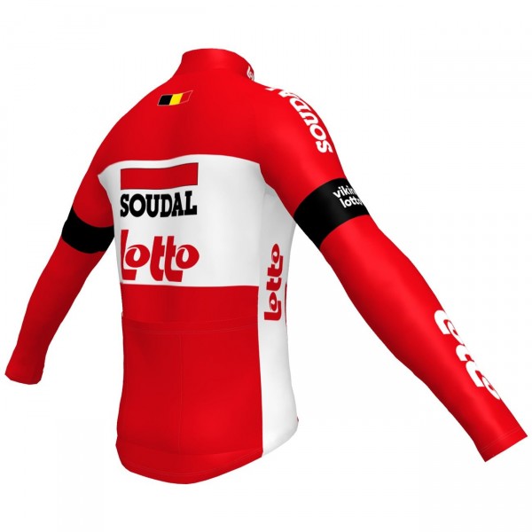 Maglia ciclismo manica lunga LOTTO SOUDAL 2022 squadra ciclistica professionale