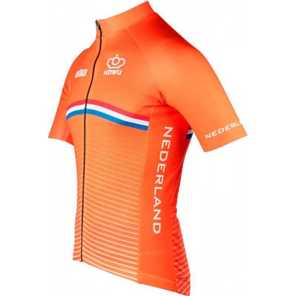 PAESI BASSI 2022 completo (maglia ciclismo maniche corte + salopette) nazionale di ciclismo