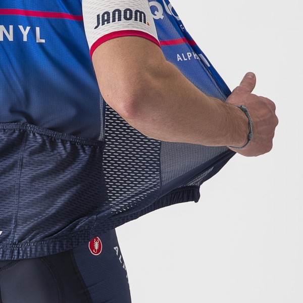 Quick Step Alpha Vinyl 2022 Competizione maglia da ciclismo a maniche corte squadra di ciclismo professionale