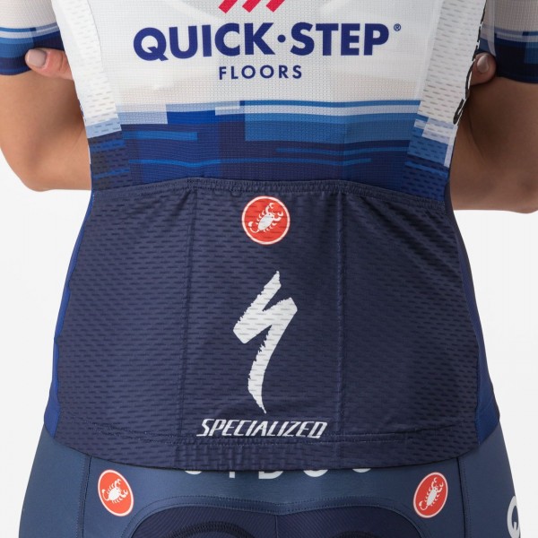 Soudal Quick-Step 2023 Competizione Maglia da ciclismo a maniche corte da donna Squadra di ciclismo professionale