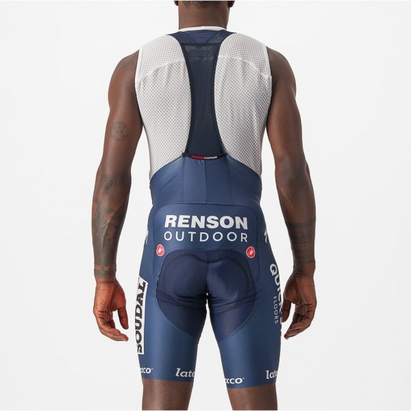 Pantaloncini con bretelle Soudal Quick-Step 2023 GRATIS AERO RC PRO della squadra di ciclisti professionisti
