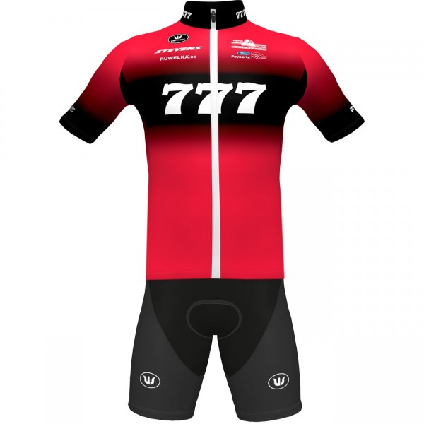 Completo Team 777 2023 (maglia + salopette) squadra di ciclismo professionistico