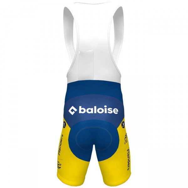 Pantaloncini con bretelle Team Flanders-Baloise 2023 team di ciclismo professionistico