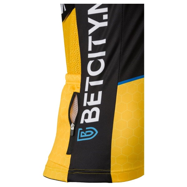 Maglia ciclismo donna TEAM JUMBO-VISMA 2023 a maniche corte team di ciclismo professionistico