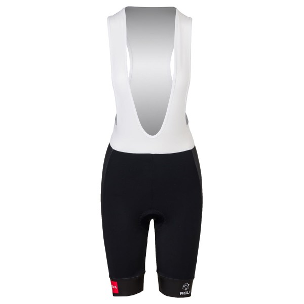 Pantaloncini con bretelle TEAM JUMBO-VISMA 2023 da donna corti squadra di ciclismo professionale