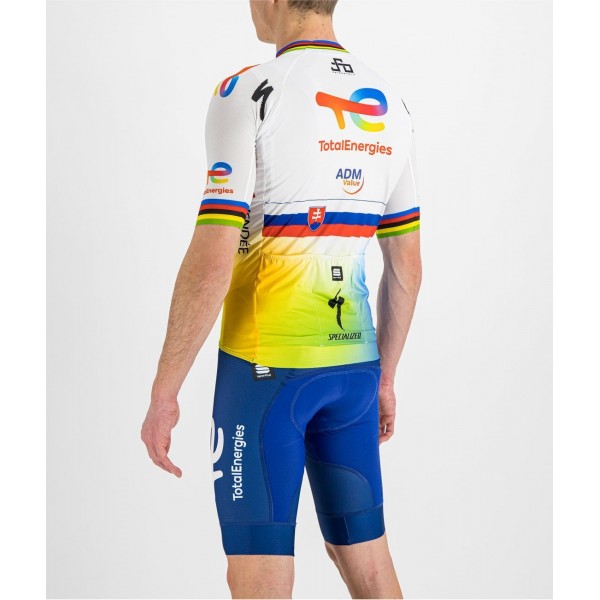 Team TotalEnergies Slovak champion Sagan edition 2022 maglia della squadra di ciclismo professionale a maniche corte