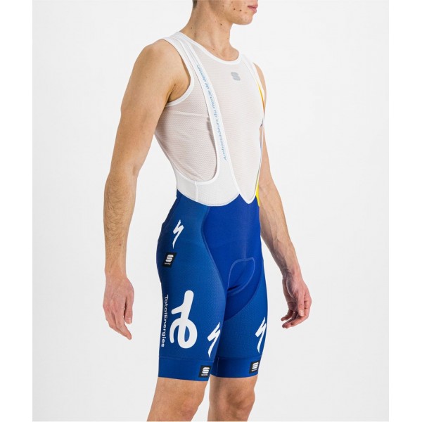 Pantaloncini con bretelle Team TotalEnergies 2022 team di ciclismo professionistico
