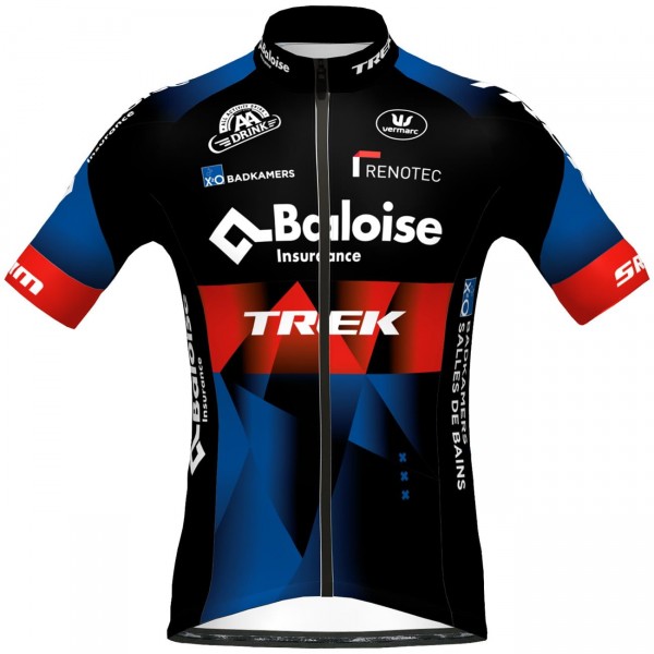 Maglia da ciclismo a manica corta Baloise Trek Lions 2022 squadra di ciclismo professionale