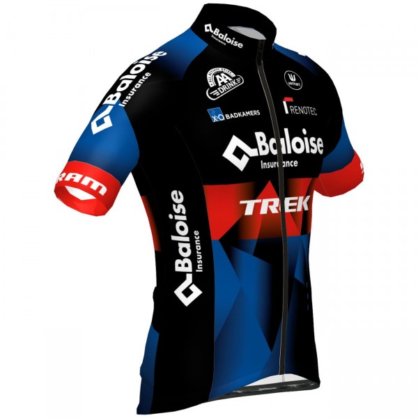 Maglia da ciclismo a manica corta Baloise Trek Lions 2022 squadra di ciclismo professionale