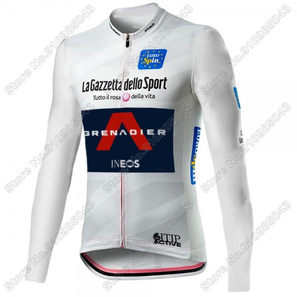 Giro D'italia INEOS Grenadier 2021 Maglia Ciclismo Manica Lunga 9922-YNN