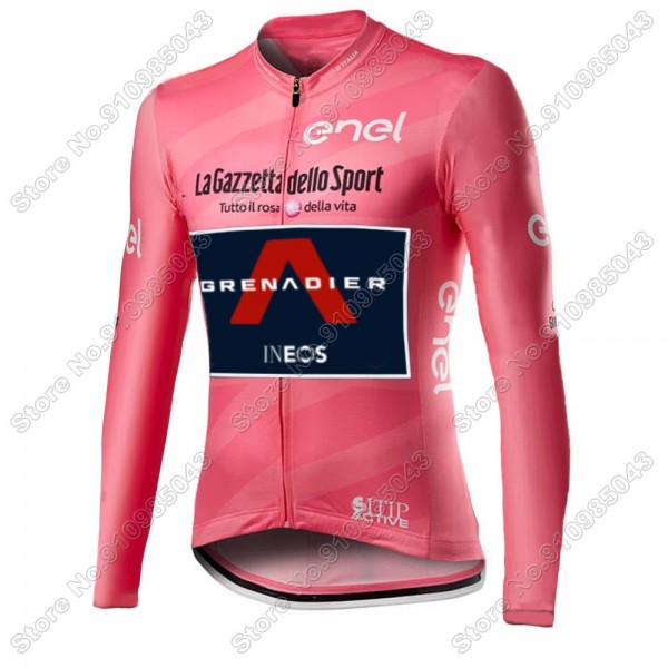 Giro D'italia INEOS Grenadier 2021 Maglia Ciclismo Manica Lunga 3126-VTD