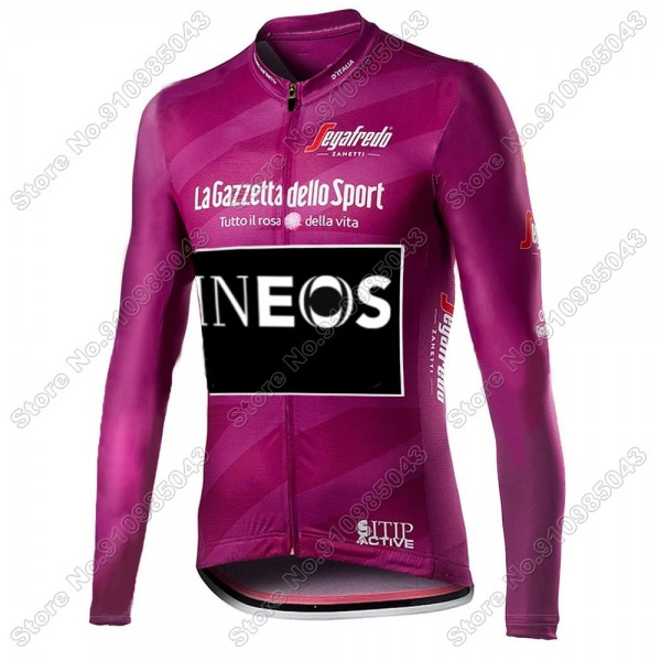 Giro D'italia INEOS 2021 Maglia Ciclismo Manica Lunga 5696-YYN