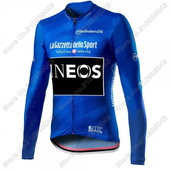 Giro D'italia INEOS 2021 Maglia Ciclismo Manica Lunga 4869-WZD