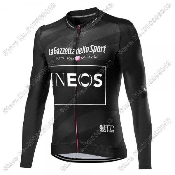 Giro D'italia INEOS 2021 Maglia Ciclismo Manica Lunga 1752-SRD