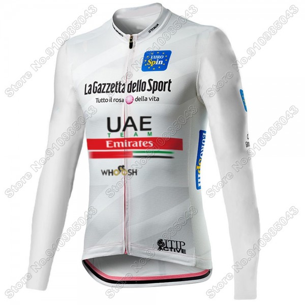 Giro D'italia Uae Emirates 2021 Maglia Ciclismo Manica Lunga 5377-OVG